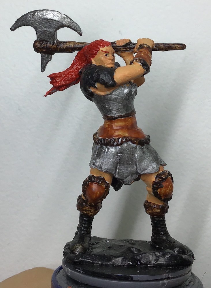 Nolzur's Marvelous Miniatures: Female Goliath Barbarian